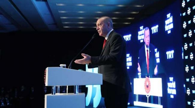 Cumhurbaşkanı Erdoğan'dan TRT World Forumu'nda önemli açıklamalar