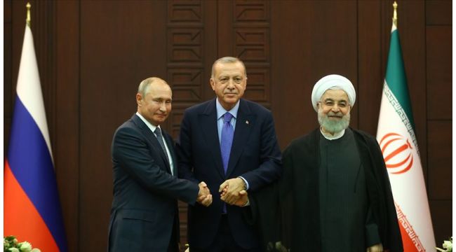 Cumhurbaşkanı Erdoğan, Putin ve Ruhani yarın Suriye'yi görüşecek