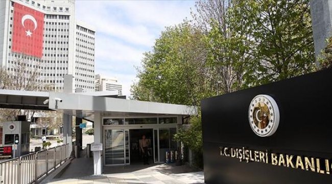 Dışişleri Bakanlığı: PKK'ya karşı gerekli önlemleri almak öncelikle Irak'ın sorumluluğu