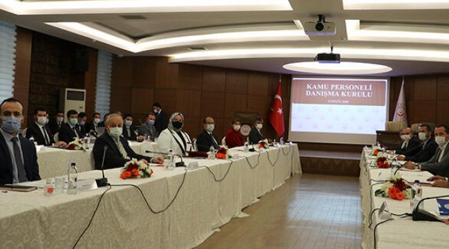Kamu Personeli Danışma Kurulu toplantısı başladı