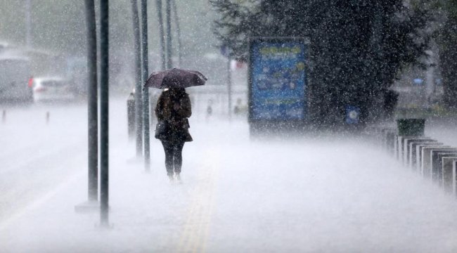 Meteoroloji'den Orta ve Doğu Karadeniz için sağanak uyarısı