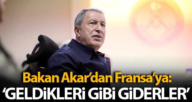 Milli Savunma Bakanı Hulusi Akar'dan Doğu Akdeniz’de mesajı