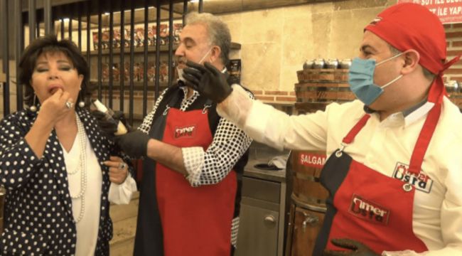 Faik Öztürk'ten Safiye Soyman'a dezenfekte çiğköfte
