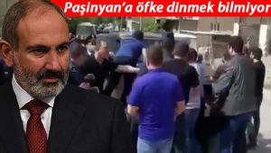 Paşinyan'a tepki büyüyor: Arabasına böyle saldırdılar!