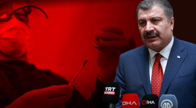 Son dakika haberler: Sağlık Bakanı Fahrettin Koca'dan aşı açıklaması: 'Bu güce güvenin...'