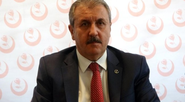 BBP Başkanı Destici: 'Selin ortasında siyasi rant elde etmek için söylenen sözleri doğru bulmuyoruz'