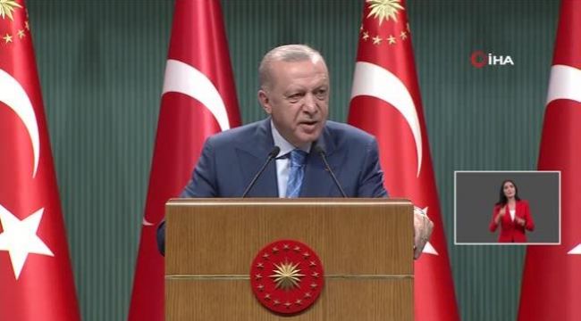 Cumhurbaşkanı Erdoğan yangında yanan arazilere ne olacağını söyledi