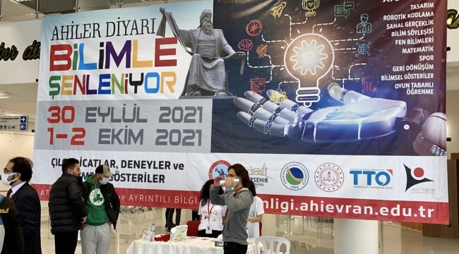 Ahiler diyarı Kırşehir’de bilim ve teknoloji şenliği düzenlendi