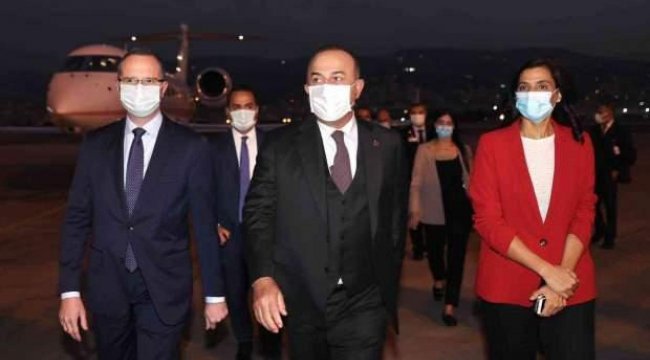 Dışişleri Bakanı Çavuşoğlu, Lübnan Ekonomi ve Ticaret Bakanı Salam ile görüştü