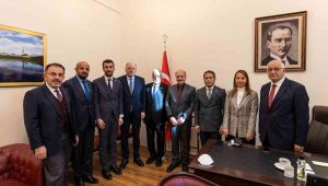 Gaziantep Milletvekilleri Çalışma ve Sosyal Güvenlik Bakanı Bilgin ile görüştü