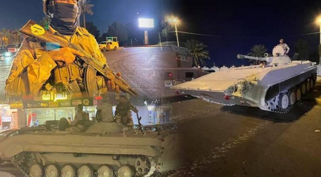 Irak'ta ordu sokağa indi, güvenlik önlemleri üst düzeye çıkarıldı! Kazımi: Suikast girişiminin arkasında kimlerin olduğunu biliyorum