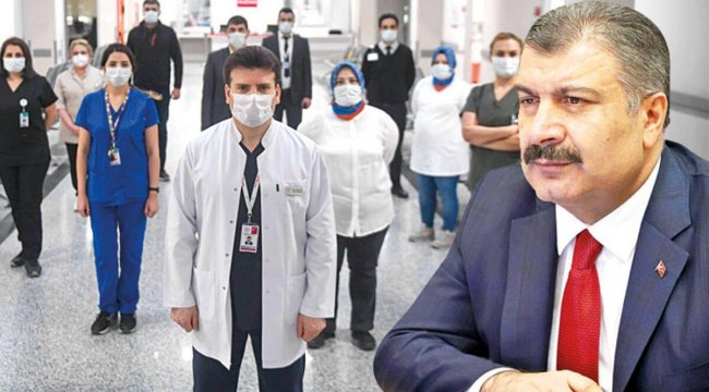 Bakan’dan sağlıkçılara mektup