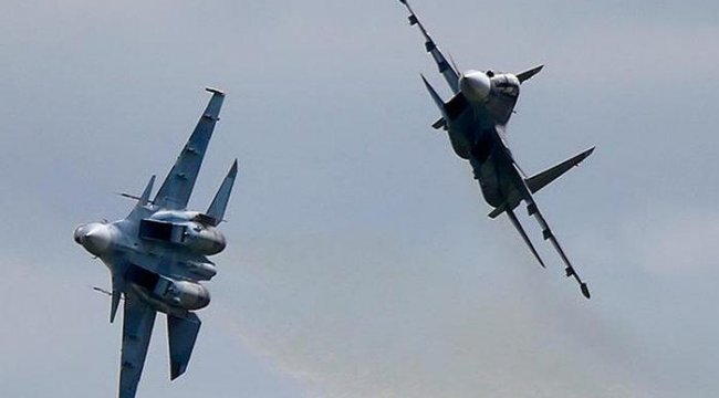 Tehlikeli yakınlaşma! Rus savaş uçakları havalandı