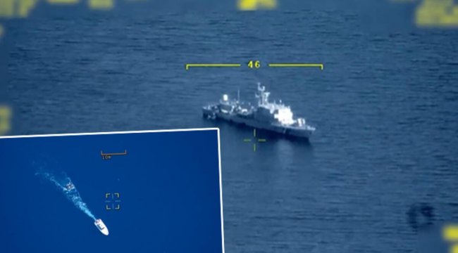 Yunanistan'ın göçmenleri Türk kara sularına ittiği anlar görüntülendi