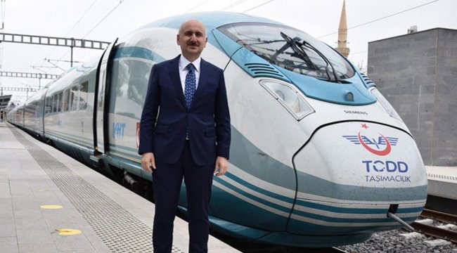 Bakan Karaismailoğlu açıkladı: Hızlı tren seferlerini 44’ten 56’ya çıkarıyoruz