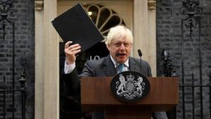 Boris Johnson, başbakanlığa bu sözlerle veda etti: Benden bu kadar millet