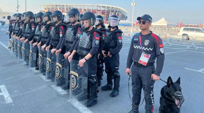 Türk polisi, Katar'da görevini başarıyla tamamladı