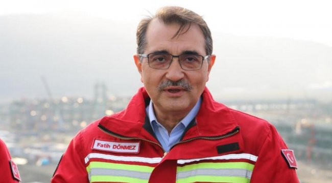Bakan Dönmez: Mart ayında Karadeniz gazını milletimize sunmak arzusundayız