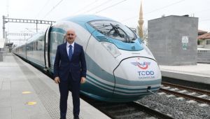 Bakan Karaismailoğlu: Karaman YHT parkurunda 1 milyonu aşkın yolcu seyahat etti