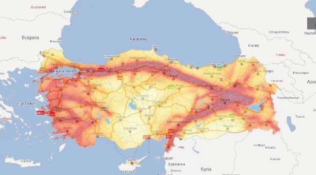 FAY HATTI SORGULAMA 2023… e-devlet AFAD fay hattı sorgulama ve MTA fay haritaları