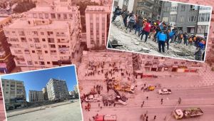 Büyük bir gürültüyle çökmüştü! 9 saat sonra arama-kurtarma çalışmaları sona erdi... Binanın enkazı bugün kaldırılacak