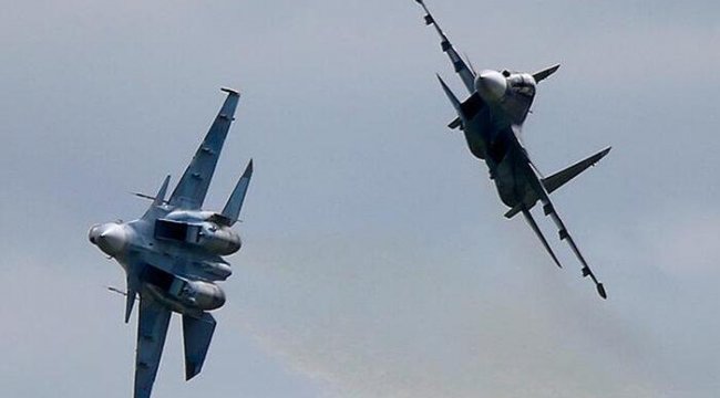 Havada Rusya-ABD gerilimi! Savaş uçakları havalandı