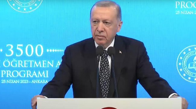 Cumhurbaşkanı Erdoğan, engelli öğretmen atama töreninde konuştu: Mayıs'ta 45 bin öğretmen ataması yapacağız