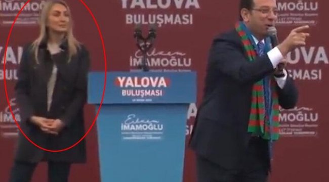 Yalova'da ilginç anlar! İmamoğlu eşine dönerek böyle seslendi: Dilek’çiğim bak ne yazıyor orada…