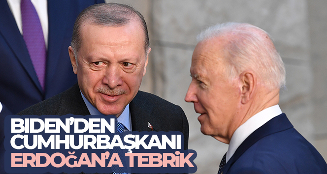 ABD Başkanı Biden’den Cumhurbaşkanı Erdoğan’a tebrik