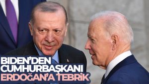 ABD Başkanı Biden’den Cumhurbaşkanı Erdoğan’a tebrik