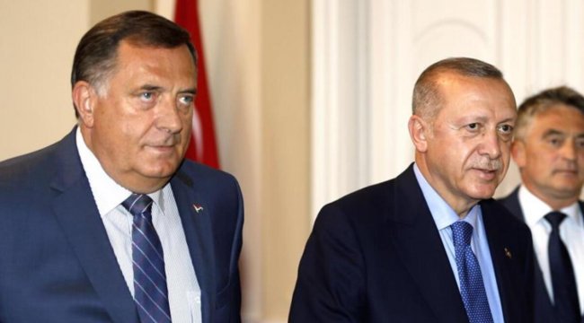 Bosnalı Sırp lider Dodik'ten Erdoğan’a seçim desteği
