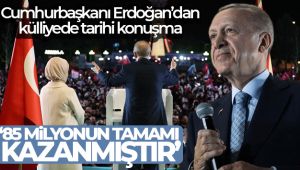 Erdoğan'dan Cumhurbaşkanlığı Külliyesi'nde tarihi konuşma