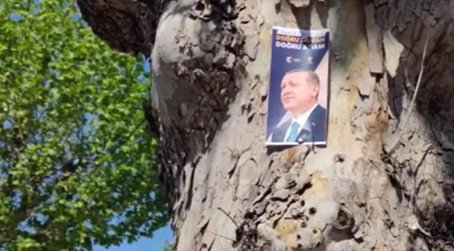 Kosova'da Erdoğan'a destek afişleri asıldı