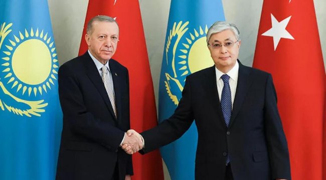 Cumhurbaşkanı Erdoğan'dan Tokayev'e taziye telefonu