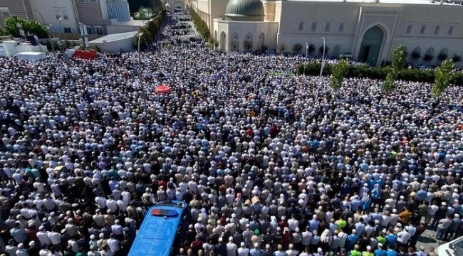 Menzil grubunun lideri Abdülbaki El Hüseyni son yolculuğuna uğurlandı! 250 bin kişi katıldı