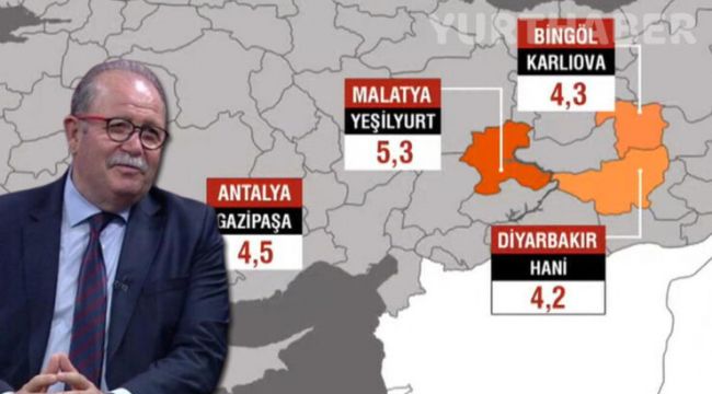 24 saatte 4'ten büyük kuvvette 4 deprem... Prof. Dr. Şükrü Ersoy: 6 Şubat depremi Türkiye'deki bütün fay zonlarını huzursuz etti