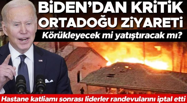 Biden’dan kritik Ortadoğu ziyareti... Filistin liderinden boykot