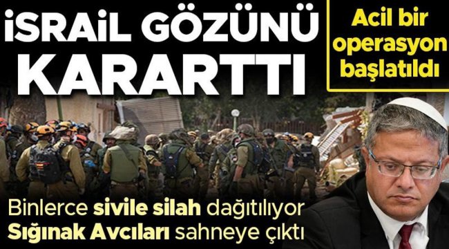 İsrail acil durum operasyonu başlattı: Siviller silahlanıyor! Sığınak Avcıları Hamas için devrede: Kullanımı yasak ama...