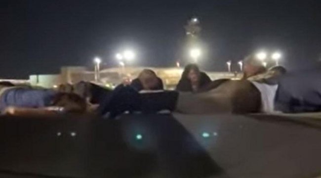Son dakika: Almanya Başbakanı Scholz'un İsrail'de panik anları! Sirenler çaldı, uçağını tahliye etti