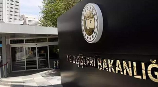 Dışişleri Bakanlığı'ndan İsrail'e sert tepki!