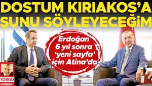 Erdoğan 6 yıl sonra ‘yeni sayfa’ için Atina’da: Dostum Kiriakos’a şunu söyleyeceğim