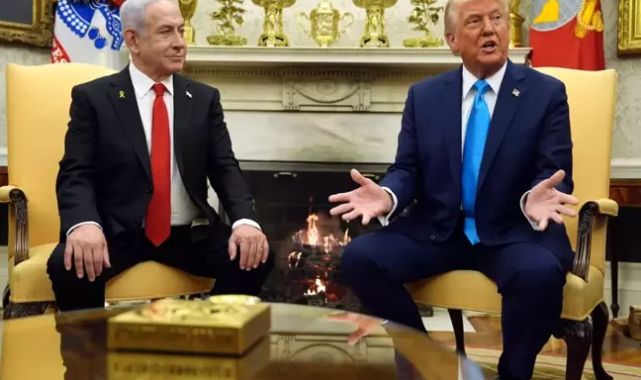 Trump'tan bomba çıkış! Netanyahu'nun yanında Erdoğan'a övgüler dizdi
