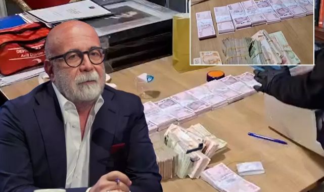 İBB'ye yönelik 3. yolsuzluk soruşturmasında balya balya para ele geçirildi