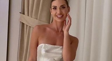 Valeria Kondratenko, Baküde yapılan Moda Haftası'nda Güzelliğiyle Büyüledi